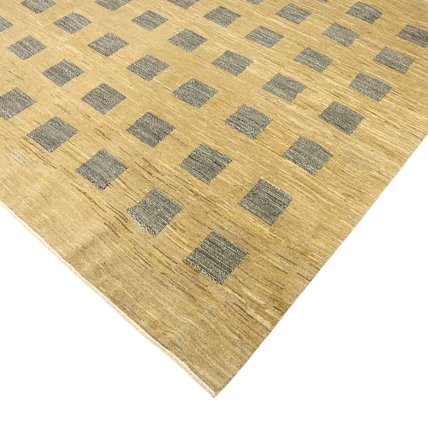 Alfombra Gabbeh - Loribaft Persa cuadrado  - 200 x 194 cm - beige oscuro