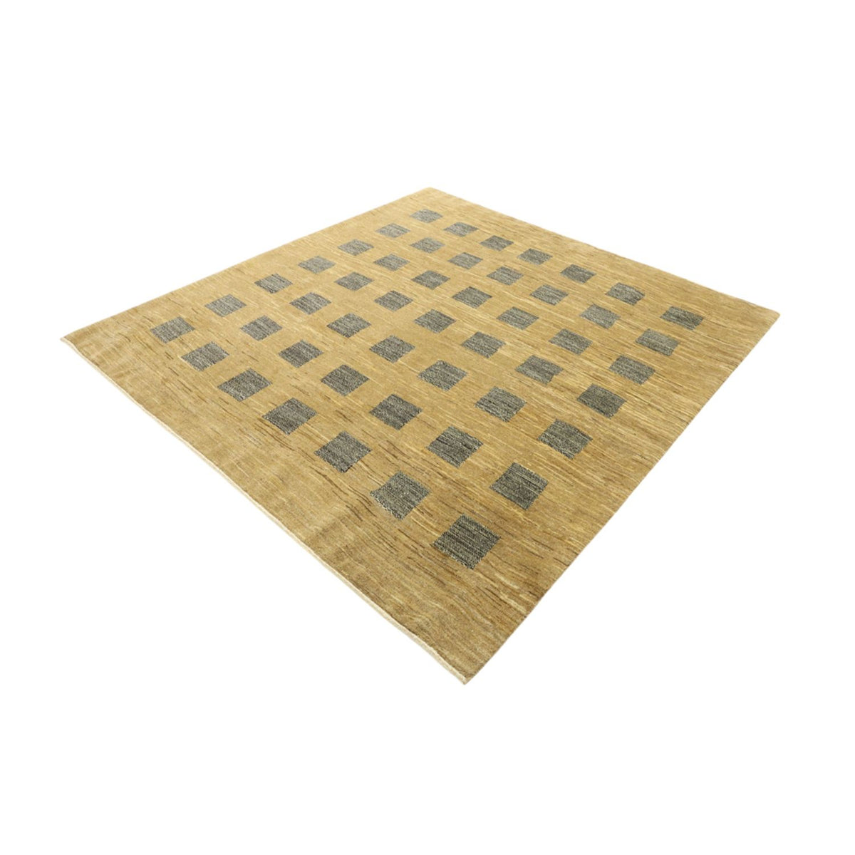 Alfombra Gabbeh - Loribaft Persa cuadrado  - 200 x 194 cm - beige oscuro