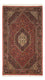 Alfombra persa - Bidjar - 154 x 89 cm - rojo oscuro