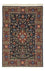 Alfombra oriental - Isfahan - Urdimbre de seda - 166 x 114 cm - azul oscuro