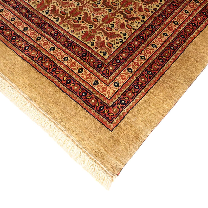 Alfombra de pasillo Alfombra Gabbeh - Loribaft Persa - 187 x 103 cm - marrón