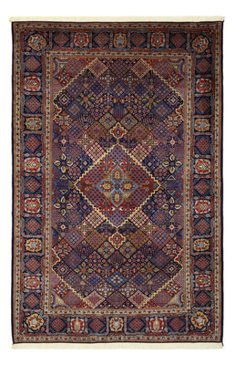 Alfombra persa - Keshan - 215 x 140 cm - azul oscuro