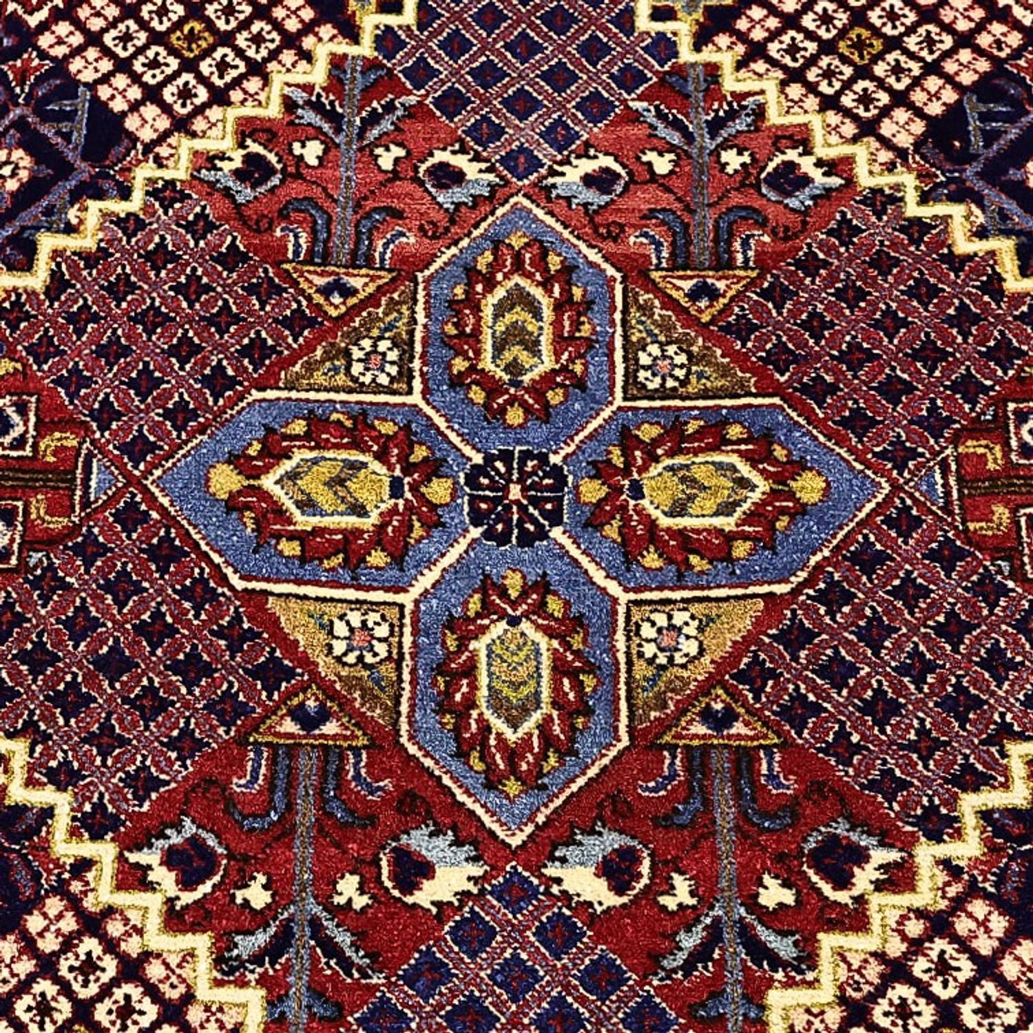 Alfombra persa - Keshan - 215 x 140 cm - azul oscuro