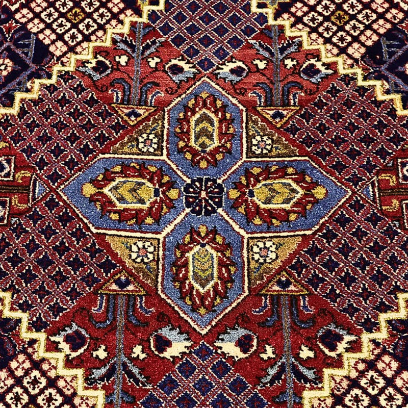 Alfombra persa - Keshan - 215 x 140 cm - azul oscuro