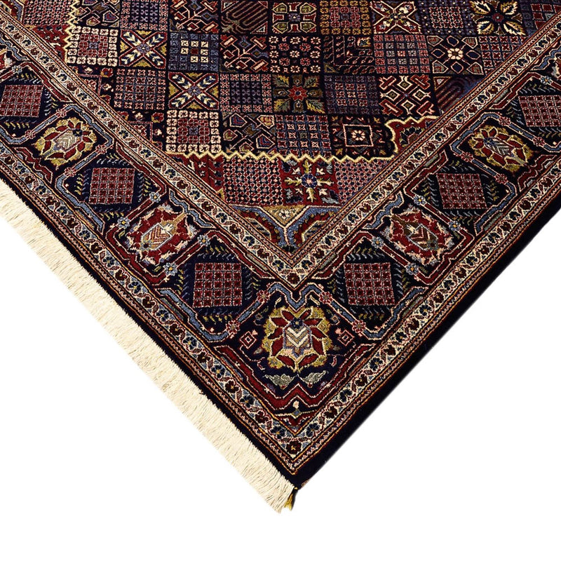 Alfombra persa - Keshan - 215 x 140 cm - azul oscuro