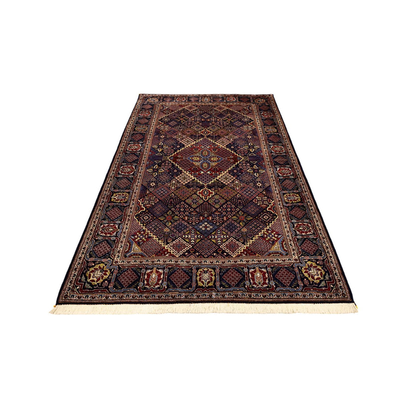 Alfombra persa - Keshan - 215 x 140 cm - azul oscuro