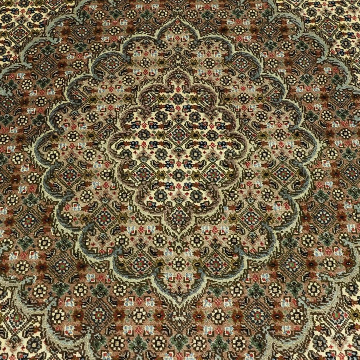Alfombra Persa - Tabriz - Real - Real - 204 x 153 cm - plata
