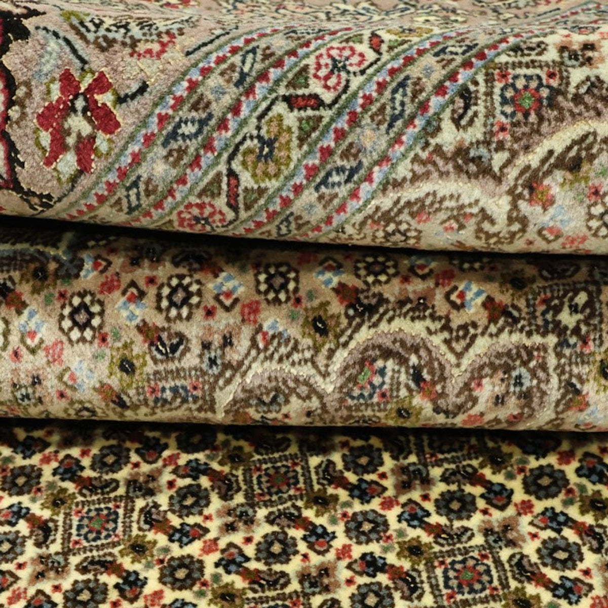 Alfombra Persa - Tabriz - Real - Real - 204 x 153 cm - plata