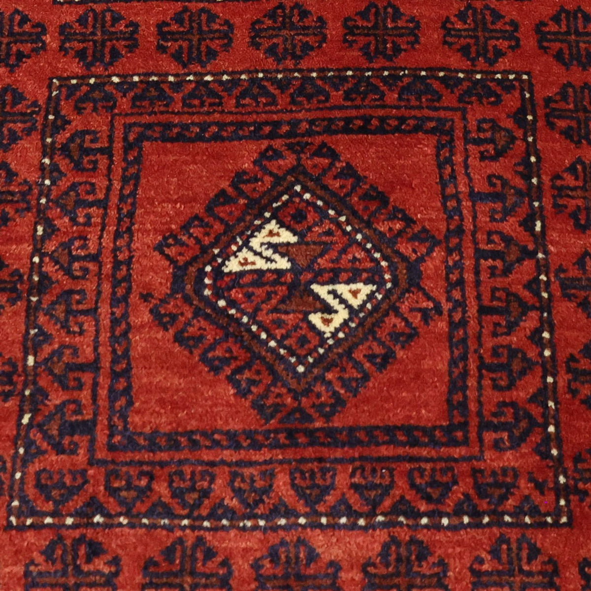 Alfombra Belutsch - 188 x 109 cm - rojo oscuro