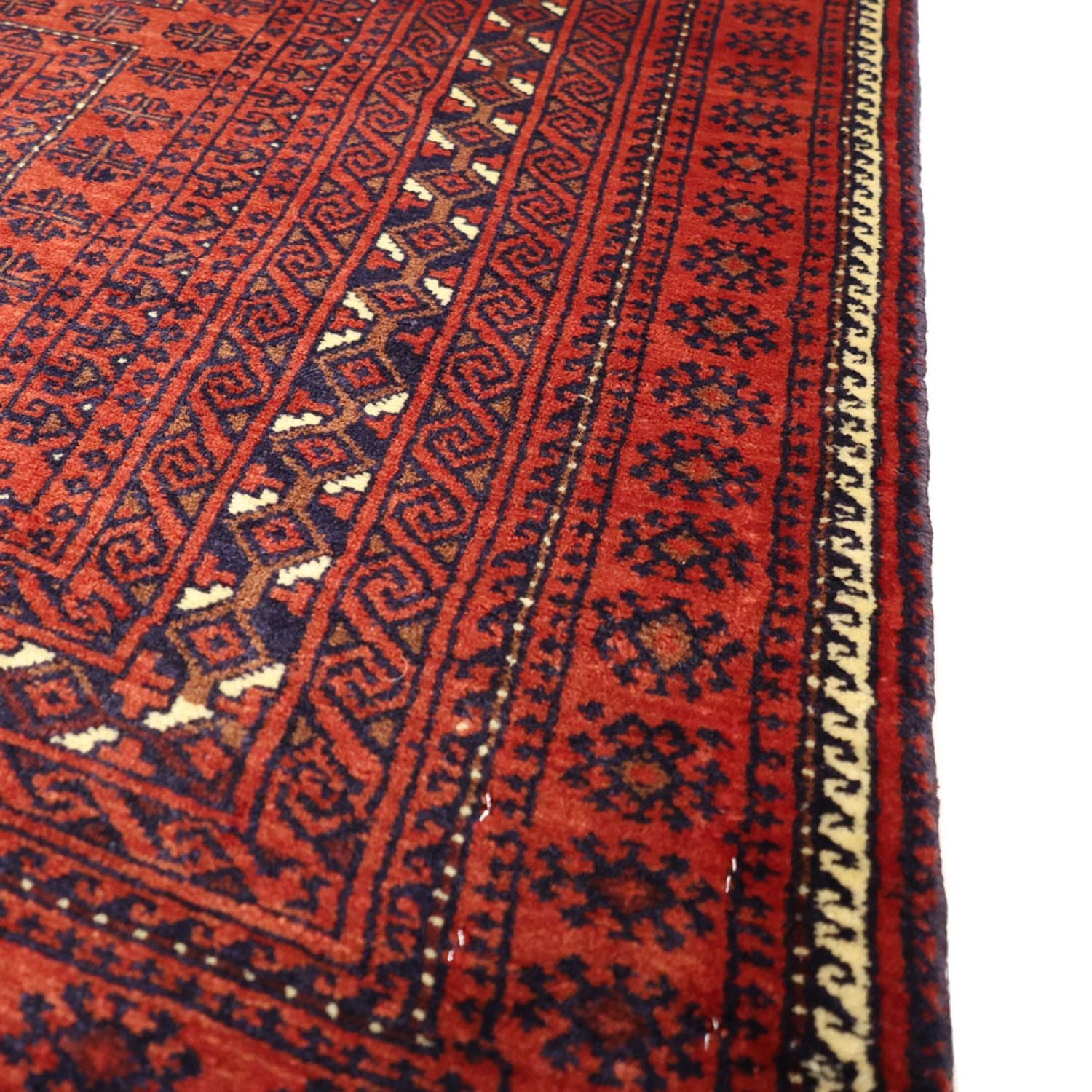 Alfombra Belutsch - 188 x 109 cm - rojo oscuro