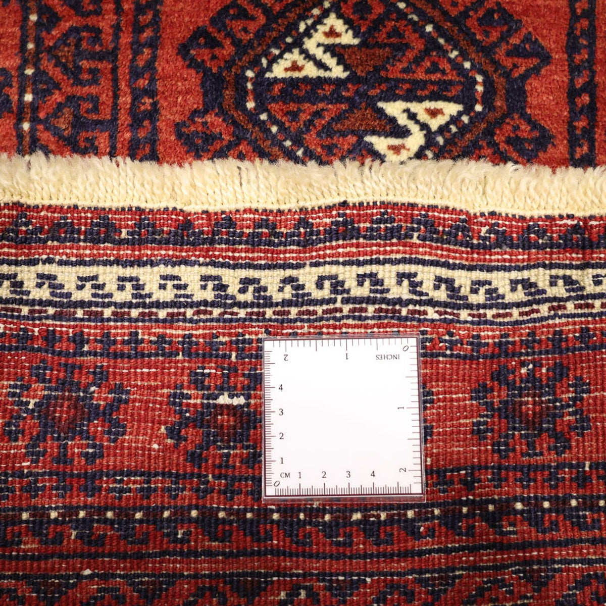 Alfombra Belutsch - 188 x 109 cm - rojo oscuro