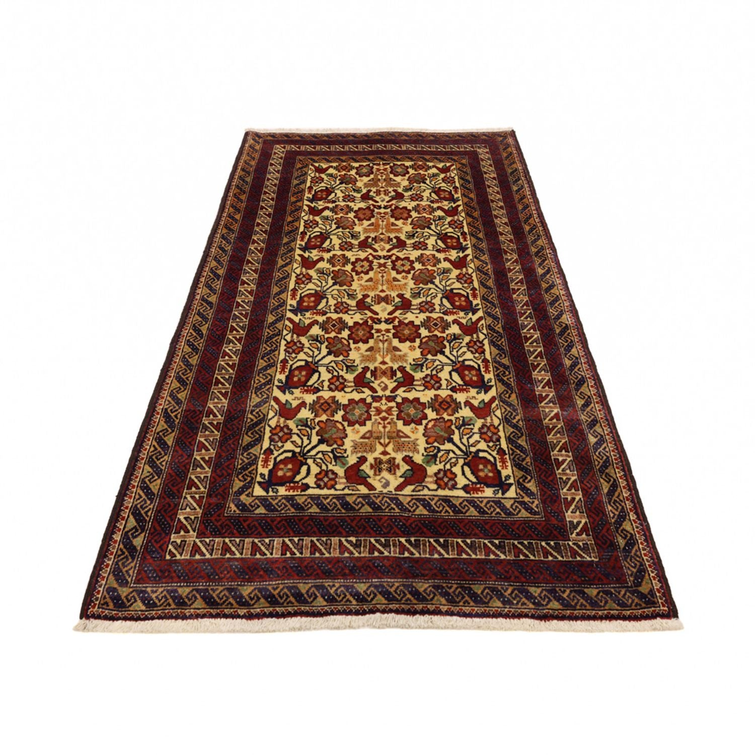 Alfombra de pasillo Alfombra Belutsch - 191 x 97 cm - multicolor
