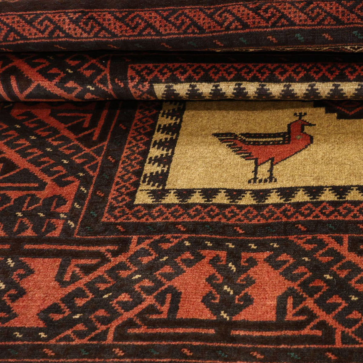 Alfombra de pasillo Alfombra Belutsch - 198 x 96 cm - multicolor