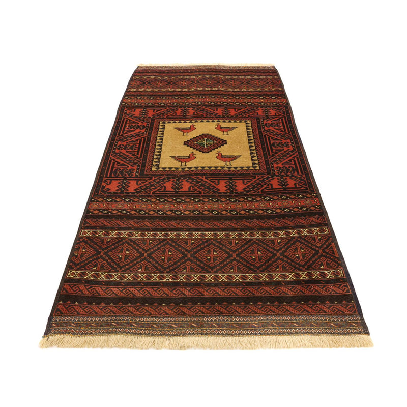 Alfombra de pasillo Alfombra Belutsch - 198 x 96 cm - multicolor