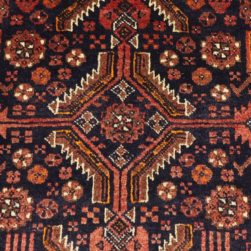 Alfombra de pasillo Alfombra Belutsch - 198 x 109 cm - marrón oscuro