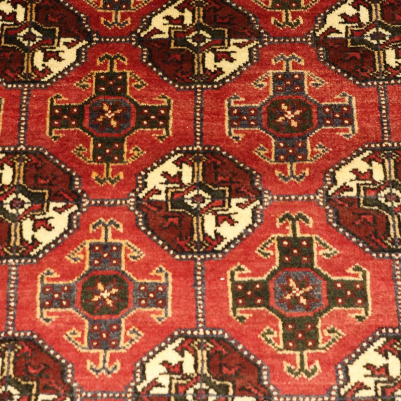 Alfombra de pasillo Alfombra Belutsch - 205 x 104 cm - rojo