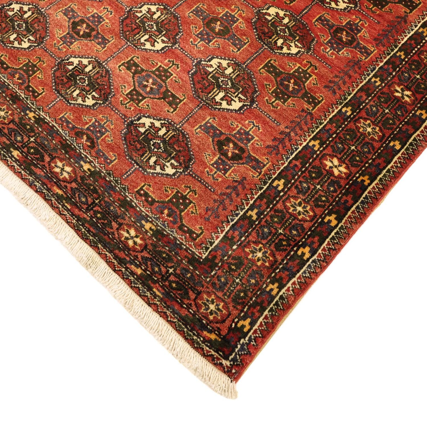 Alfombra de pasillo Alfombra Belutsch - 205 x 104 cm - rojo
