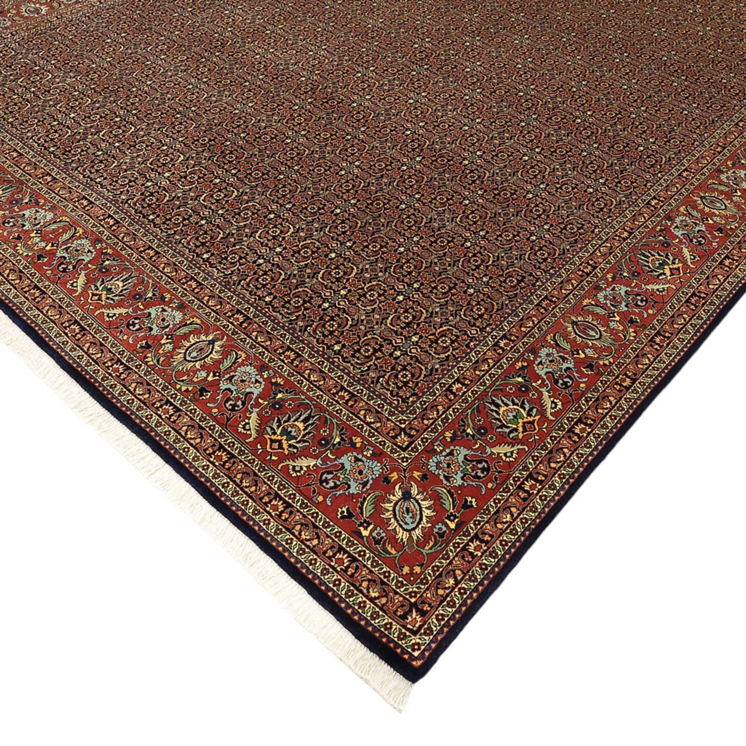 Alfombra persa - Bidjar - Real - 342 x 252 cm - terracota