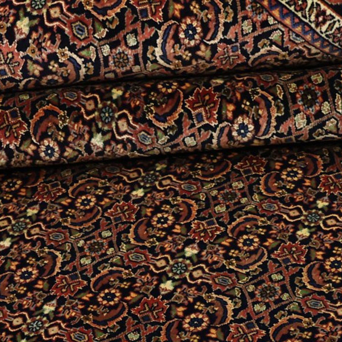 Alfombra persa - Bidjar - Real - 342 x 252 cm - terracota