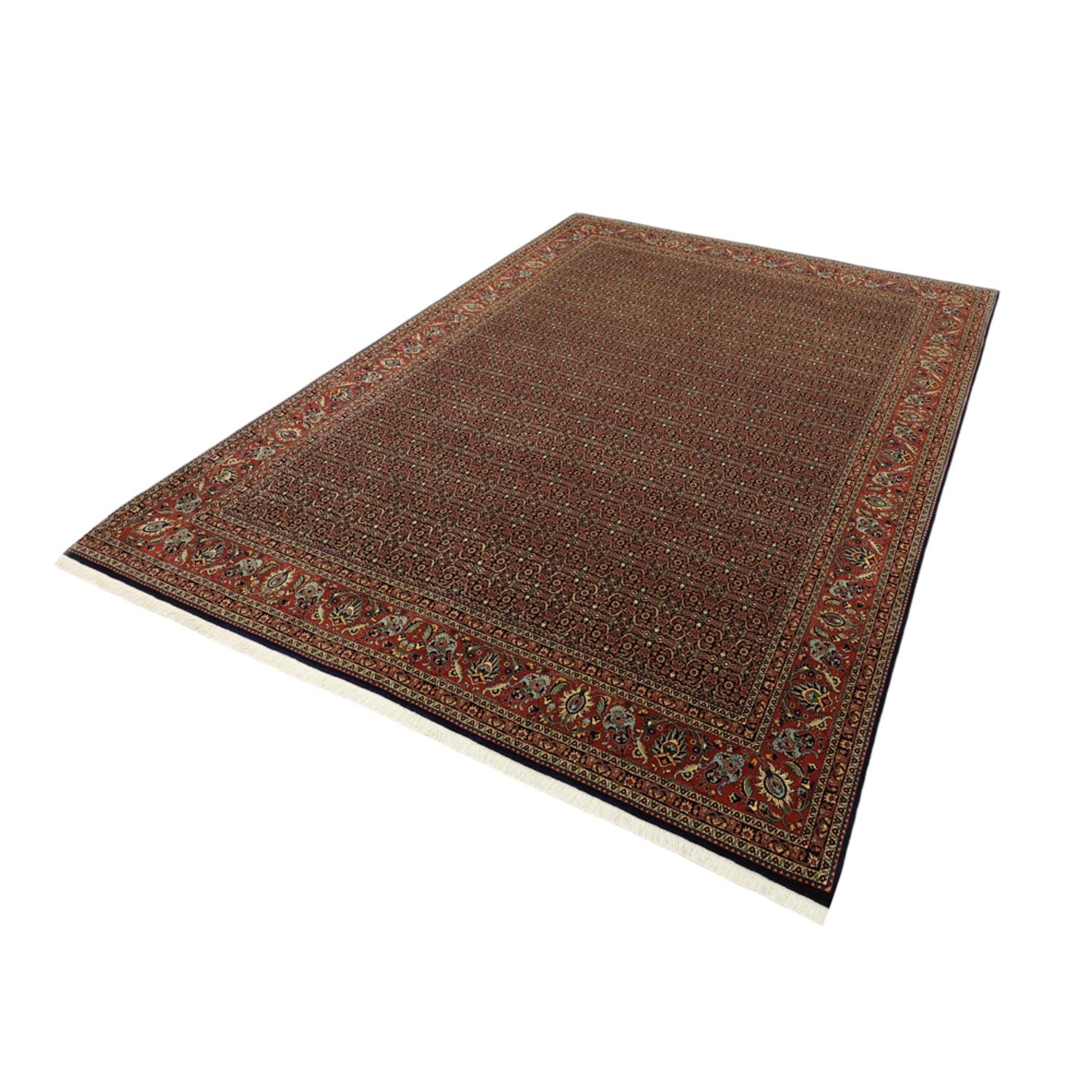 Alfombra persa - Bidjar - Real - 342 x 252 cm - terracota