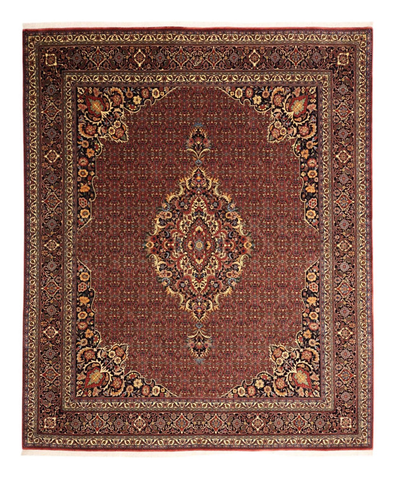 Alfombra persa - Bidjar - Real - 304 x 254 cm - terracota