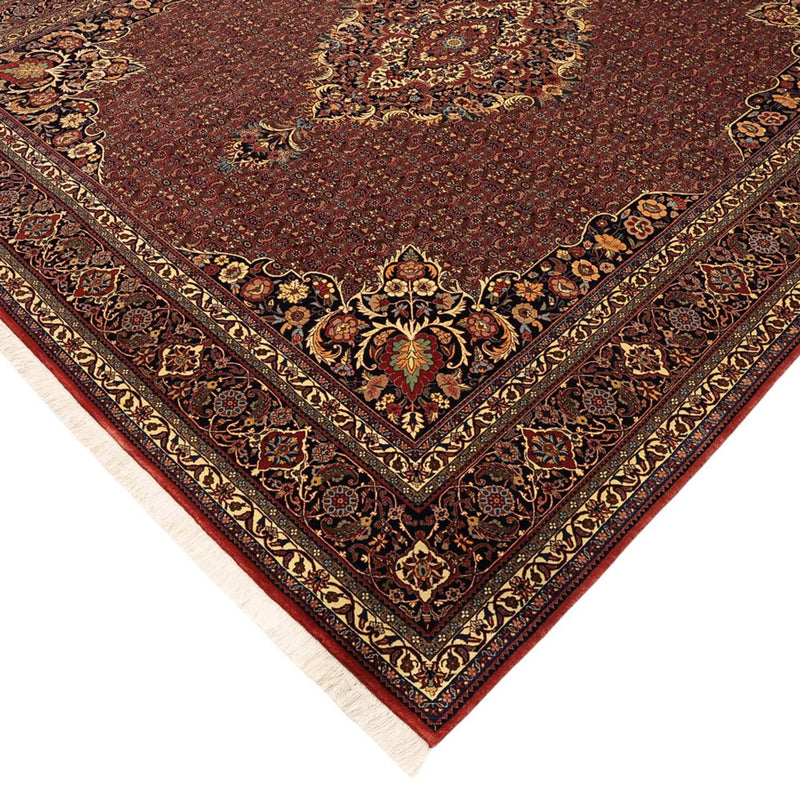 Alfombra persa - Bidjar - Real - 304 x 254 cm - terracota