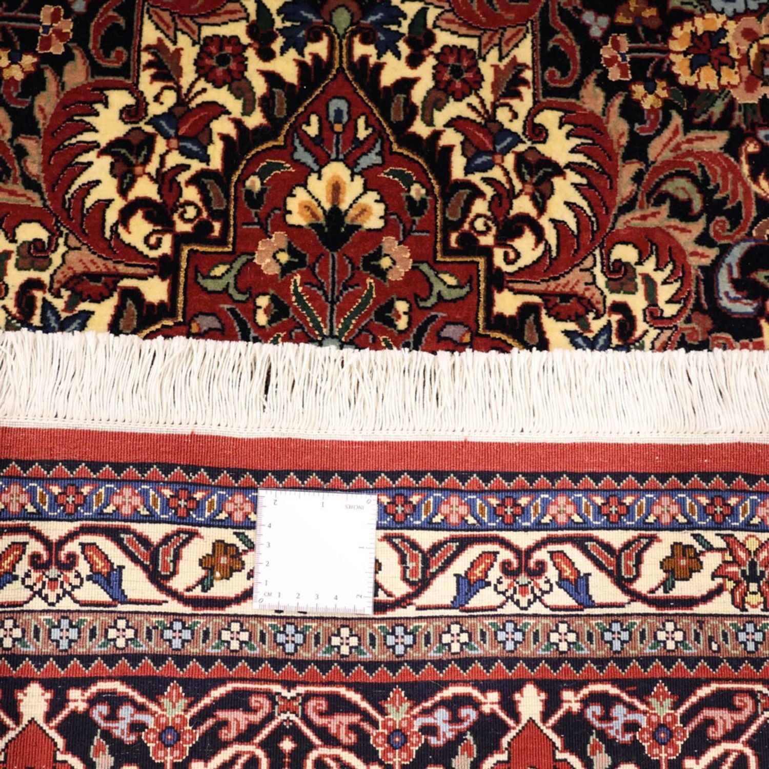 Alfombra persa - Bidjar - Real - 304 x 254 cm - terracota