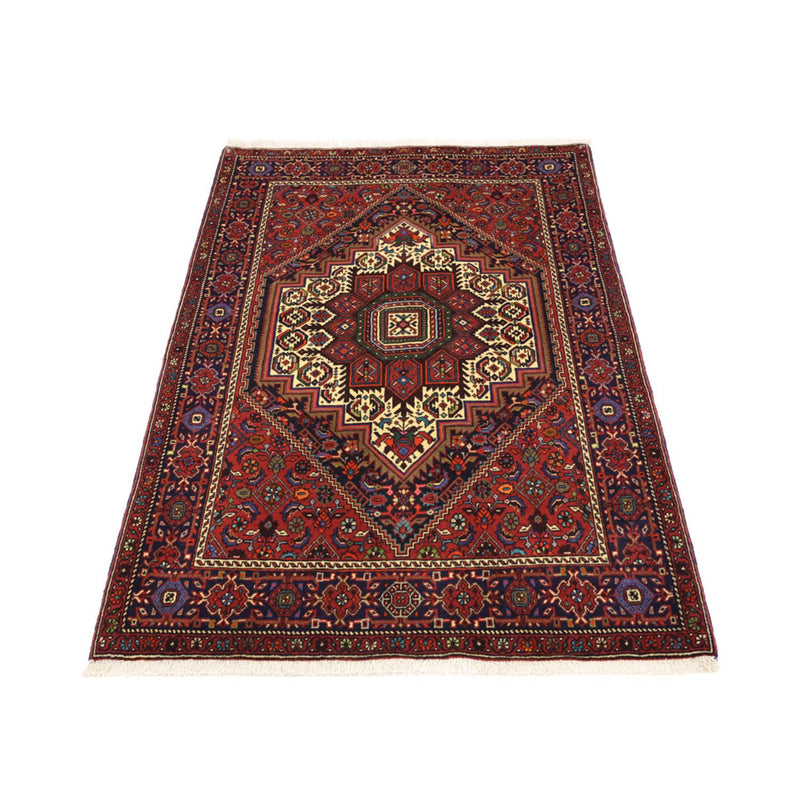Alfombra persa - Nómada - 152 x 102 cm - rojo oscuro