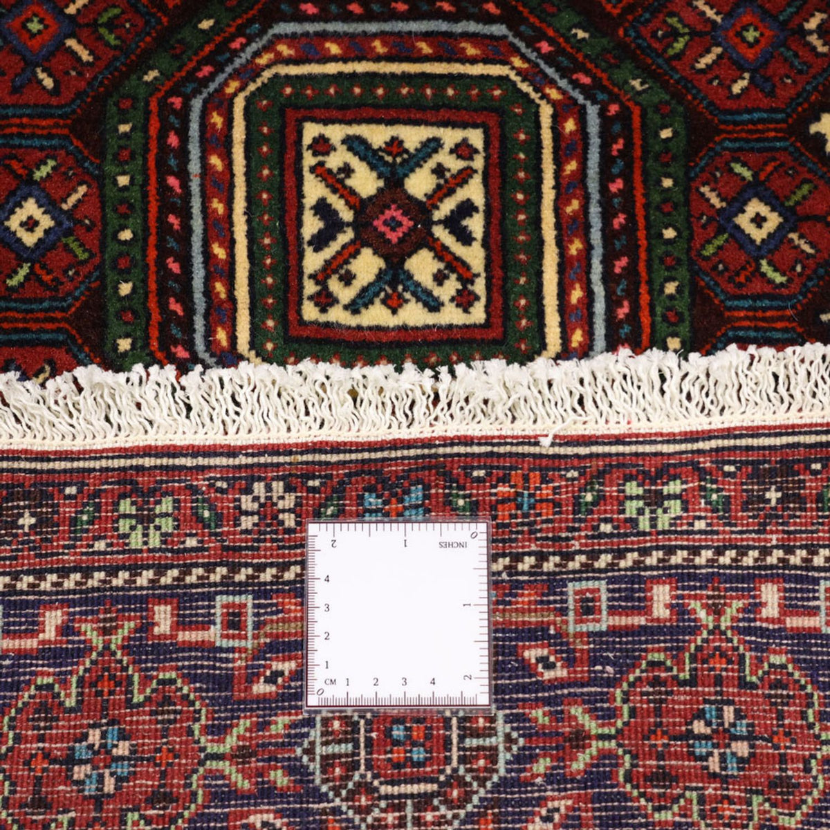 Alfombra persa - Nómada - 152 x 102 cm - rojo oscuro