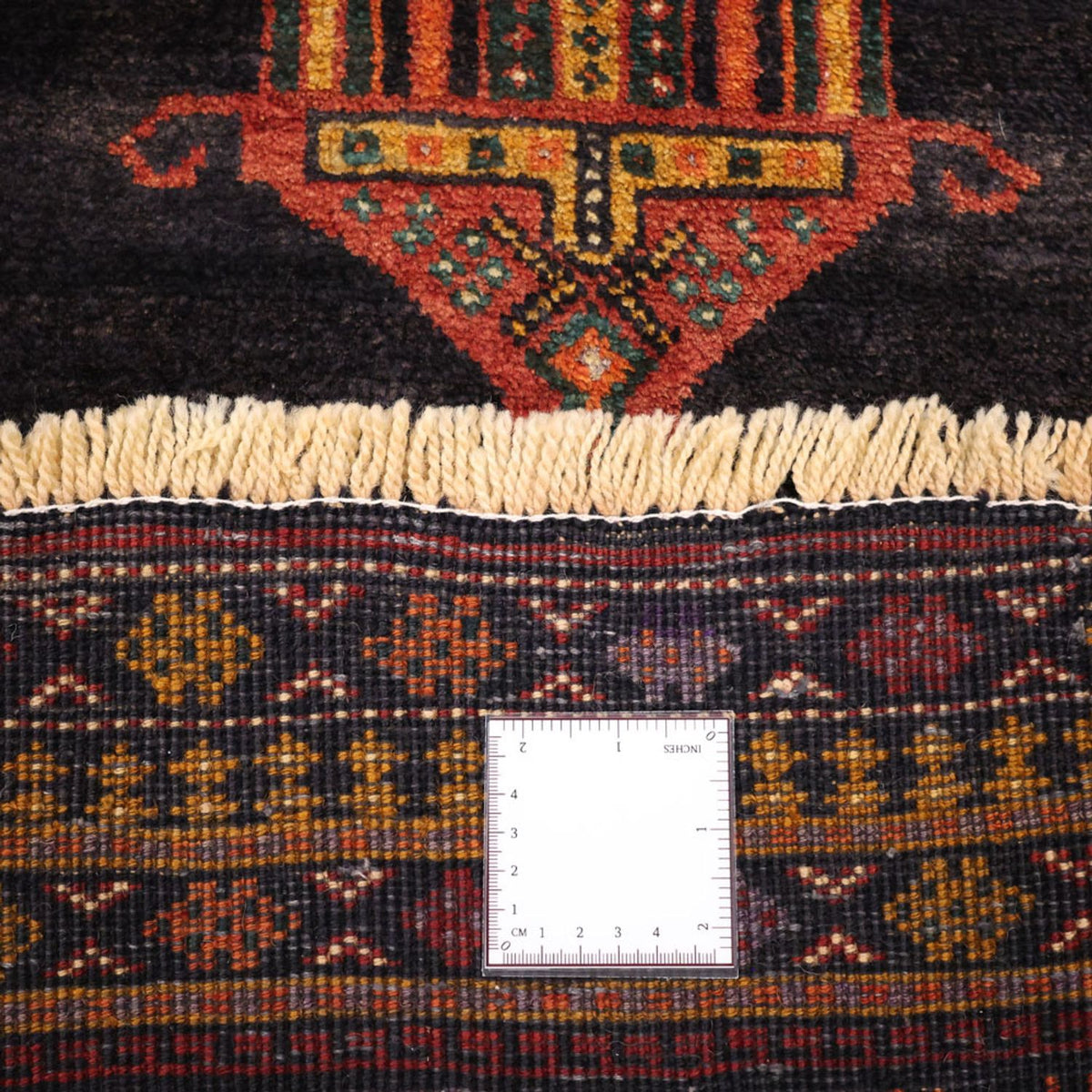 Alfombra de pasillo Alfombra Belutsch - 274 x 125 cm - azul oscuro