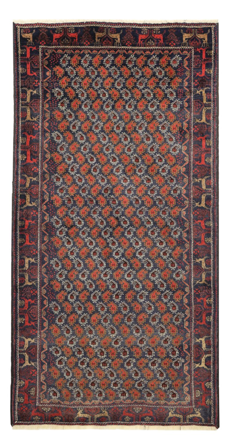 Alfombra de pasillo Alfombra Belutsch - 210 x 110 cm - multicolor