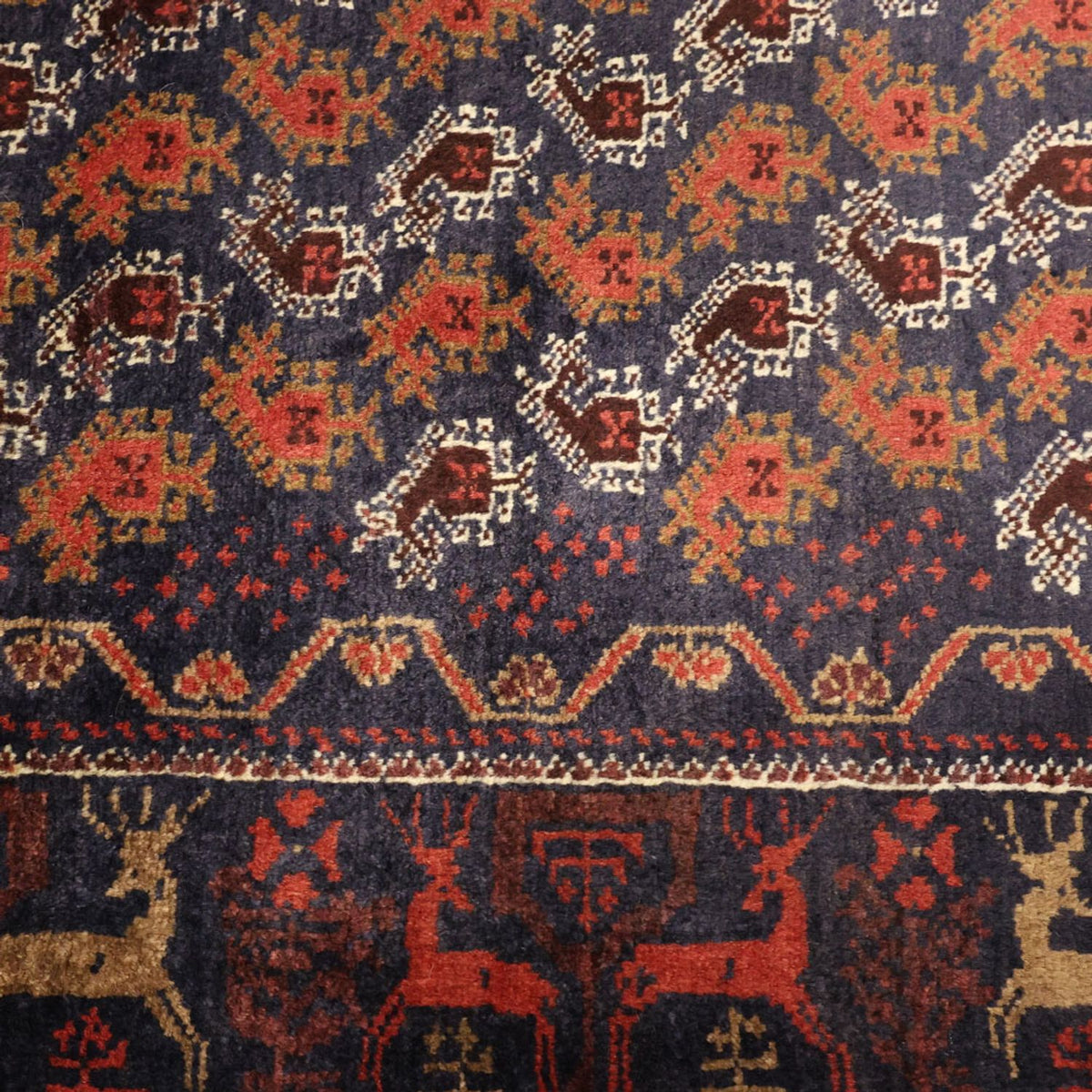 Alfombra de pasillo Alfombra Belutsch - 210 x 110 cm - multicolor