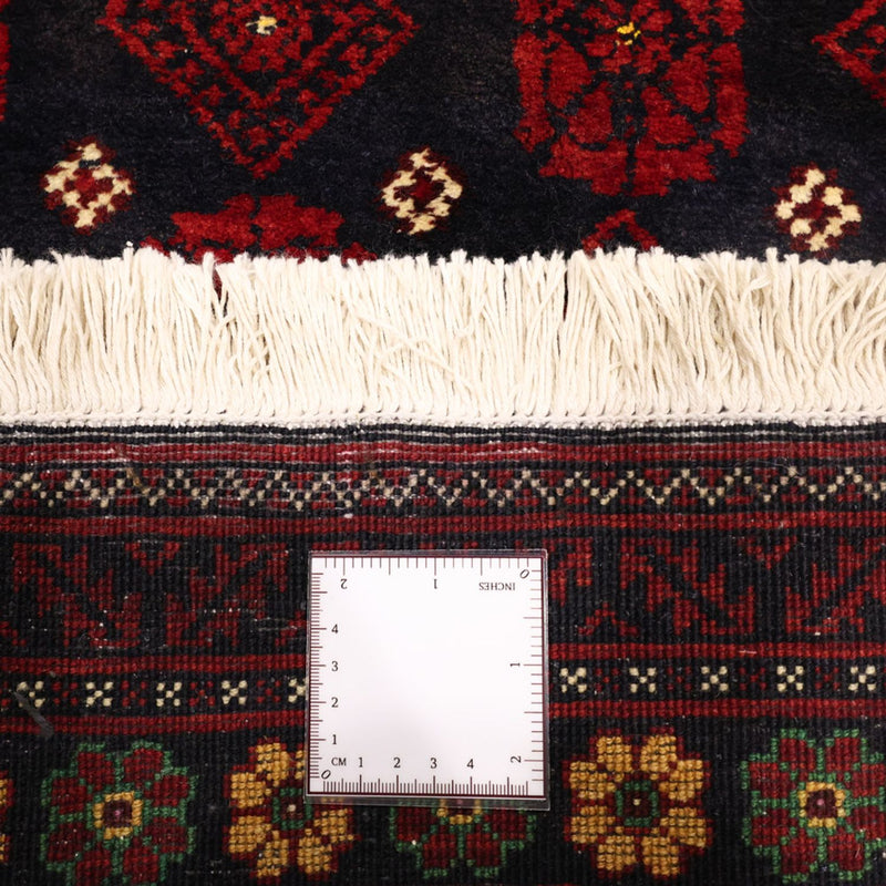 Alfombra de pasillo Alfombra Belutsch - 207 x 106 cm - rojo oscuro