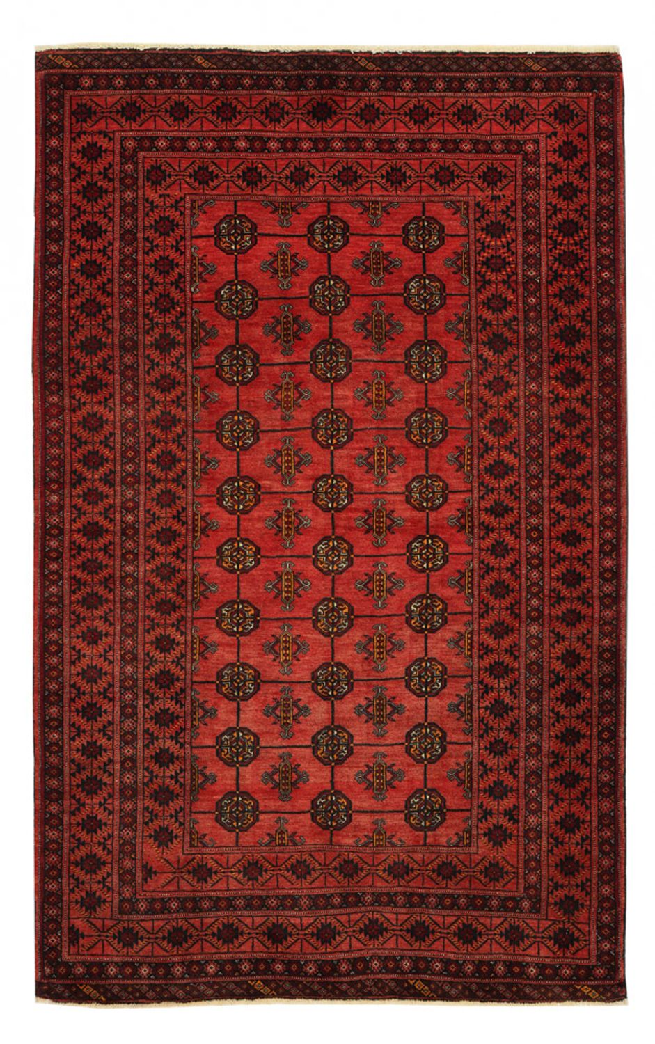 Alfombra Belutsch - 212 x 133 cm - rojo
