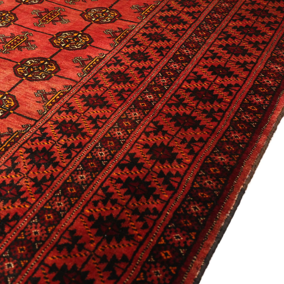 Alfombra Belutsch - 212 x 133 cm - rojo