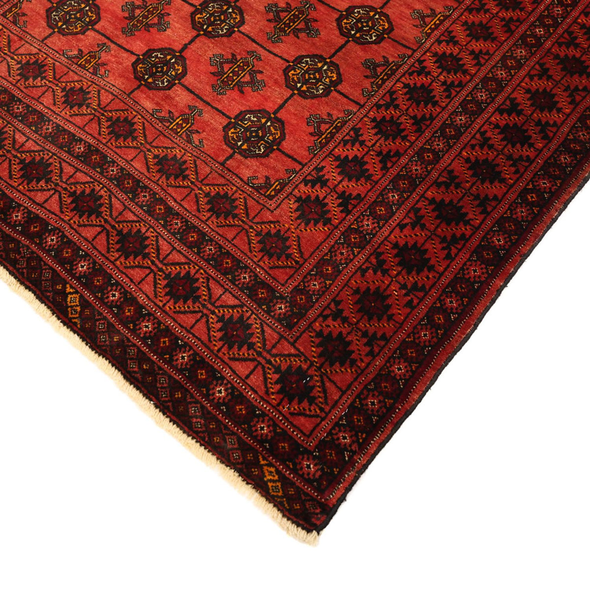 Alfombra Belutsch - 212 x 133 cm - rojo