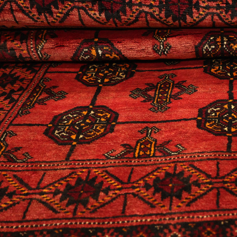 Alfombra Belutsch - 212 x 133 cm - rojo