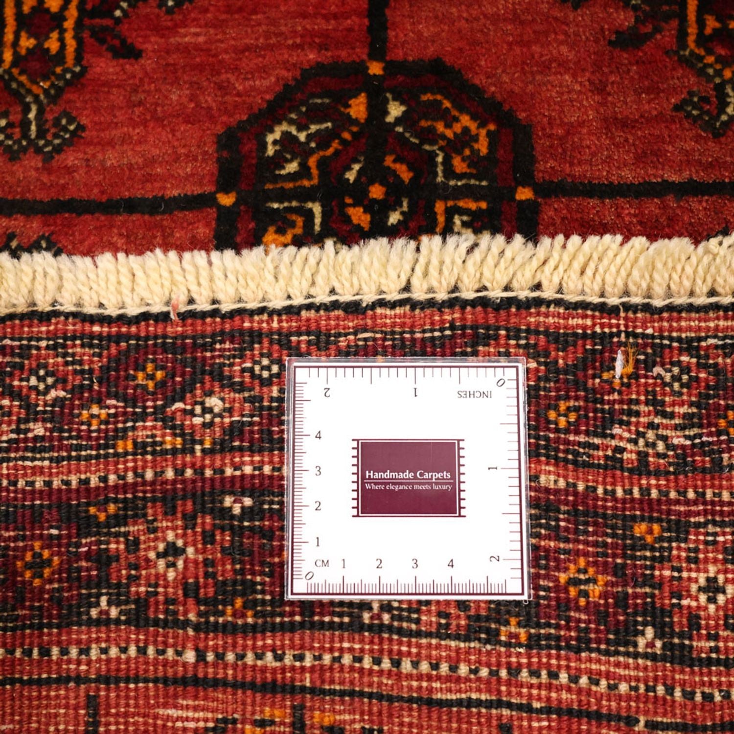 Alfombra Belutsch - 212 x 133 cm - rojo