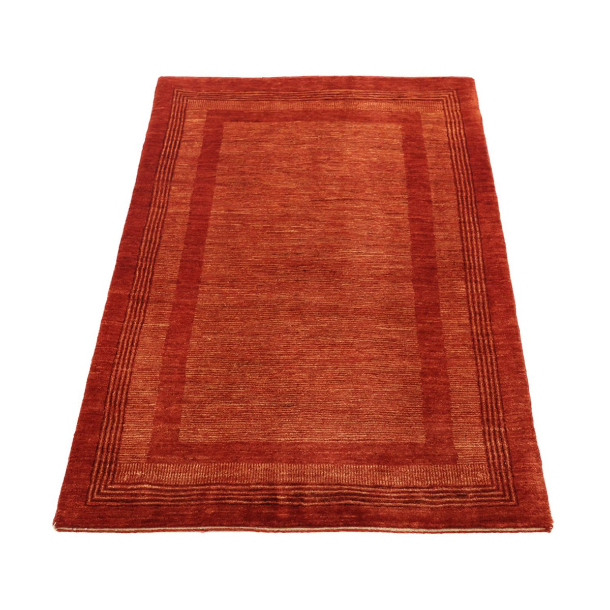 Alfombra Gabbeh - Persa Kashkuli - 122 x 82 cm - naranja