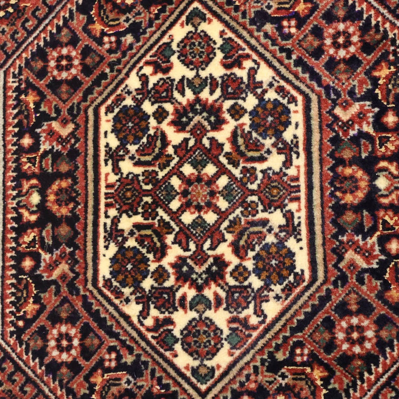 Alfombra persa - Bidjar - Real - 134 x 73 cm - óxido