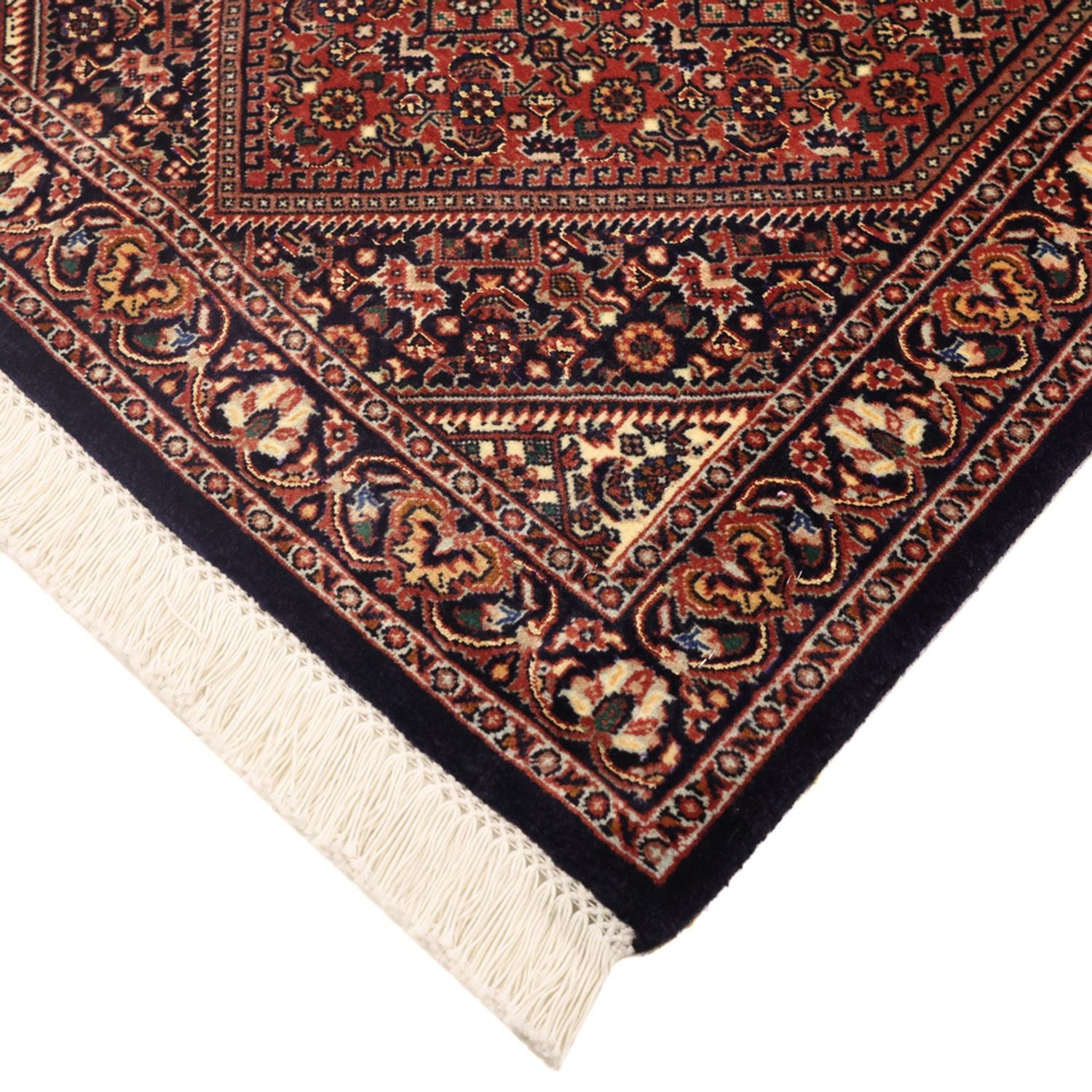 Alfombra persa - Bidjar - Real - 134 x 73 cm - óxido