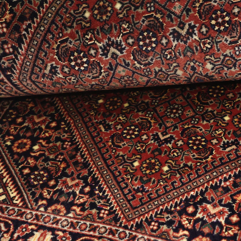 Alfombra persa - Bidjar - Real - 134 x 73 cm - óxido
