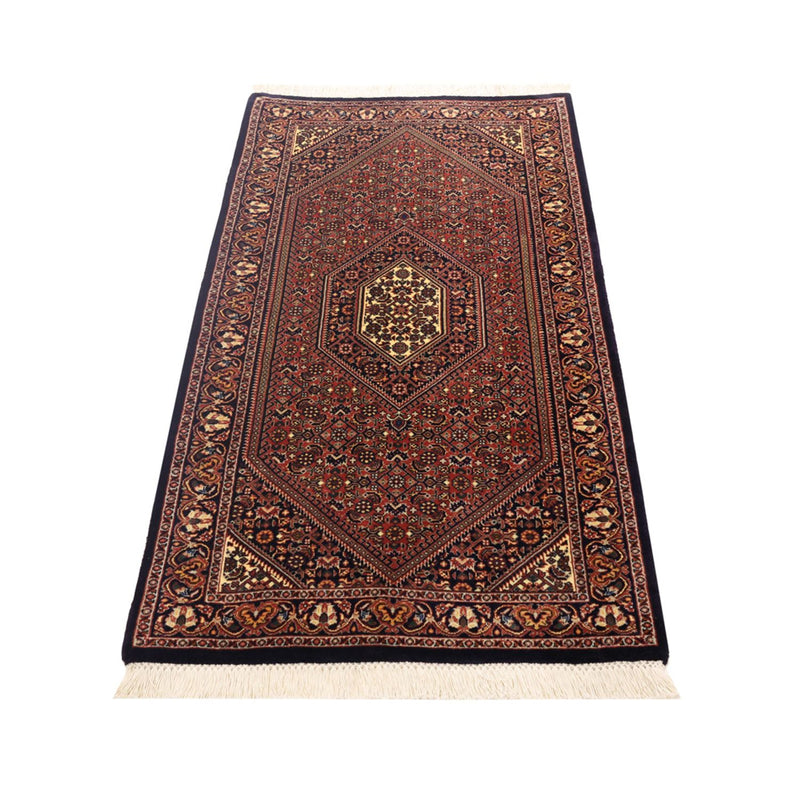 Alfombra persa - Bidjar - Real - 134 x 73 cm - óxido