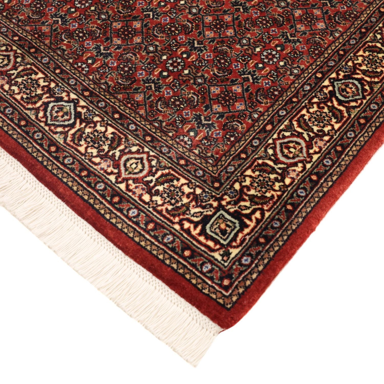 Alfombra persa - Bidjar - Real - 150 x 90 cm - óxido