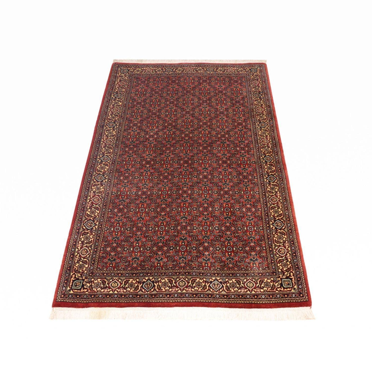 Alfombra persa - Bidjar - Real - 150 x 90 cm - óxido