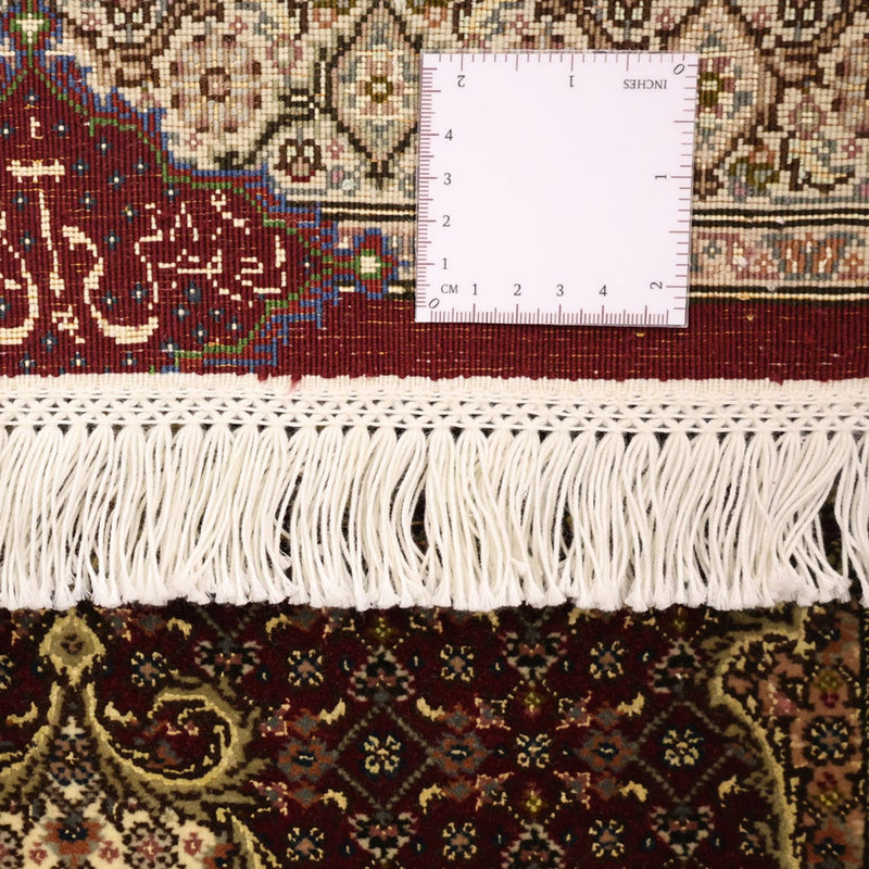 Alfombra Persa - Tabriz - Real - 110 x 59 cm - beige oscuro