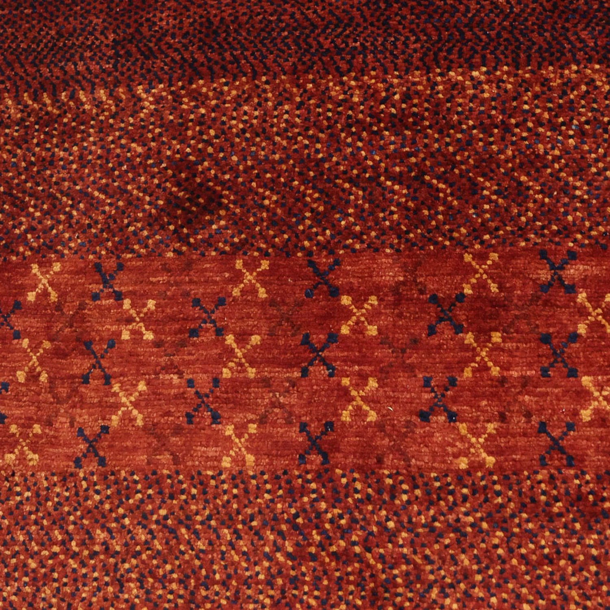 Alfombra Gabbeh - Persa Kashkuli - 114 x 97 cm - multicolor