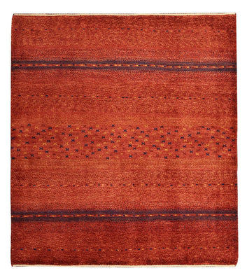Alfombra Gabbeh - Persa Kashkuli cuadrado  - 116 x 102 cm - multicolor
