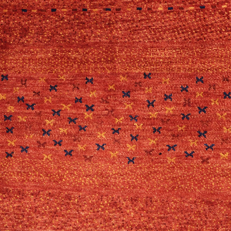 Alfombra Gabbeh - Persa Kashkuli cuadrado  - 116 x 102 cm - multicolor
