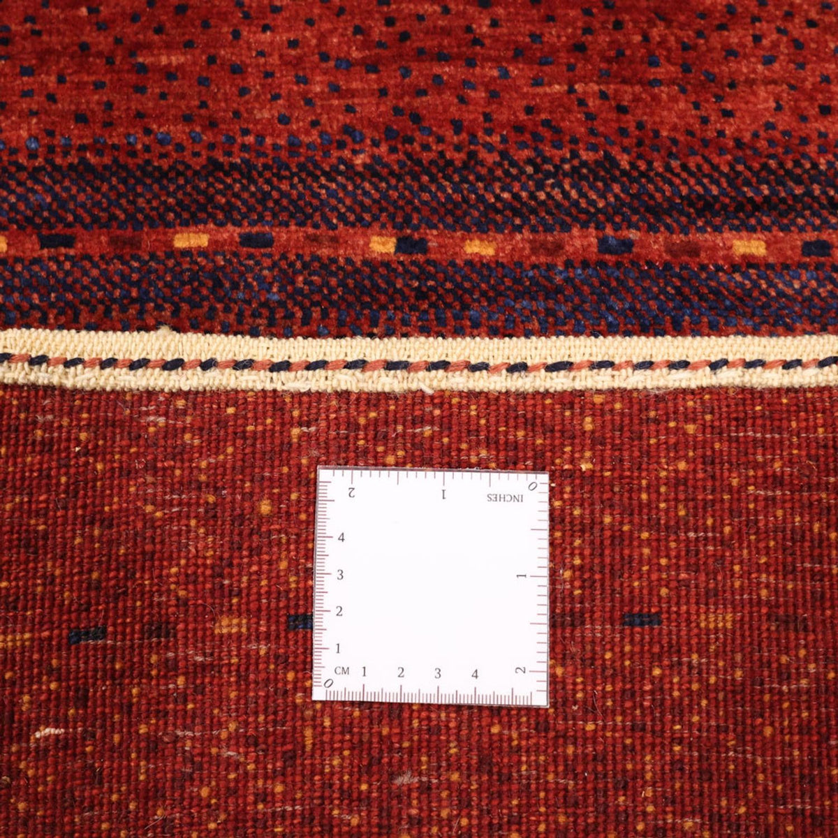 Alfombra Gabbeh - Persa Kashkuli cuadrado  - 116 x 102 cm - multicolor